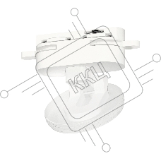 Крепеж трековый A2524 SWH белый песок D60*H55mm (для корпуса D60mm)