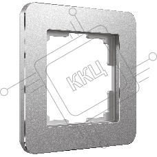 Рамка на 1 пост Platinum (алюминий) W0012606