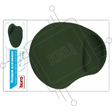 Коврик BU-GEL/green Коврик для мыши гелевый, зеленый, 230х205х25, BURO
