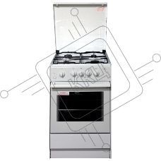 Плита газовая Darina 1B GM 441 005 W белый/черный, конфорок 4 шт, духовка 50 л, 50 см x 85 см x 51 см