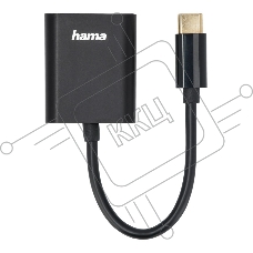 Разветвитель USB 2.0 Hama 00135748 2порт. черный