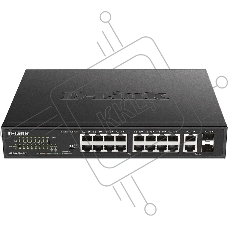 Коммутатор D-Link DES-1018MPV2 16x100Mb 16PoE неуправляемый