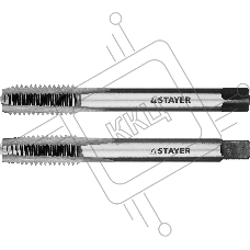 Комплект метчиков, 2 шт STAYER M10х1.5