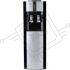 Кулер AEL LD-AEL-47 напольный электронный черный/серебристый