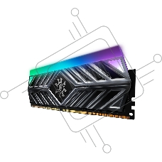 Оперативная память XPG Spectrix D41 RGB, 16GB (2x8GB), DDR4, 3600MHz, CL18, с радиаторами, серый, RGB