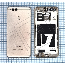 Задняя крышка для Huawei Honor 7X  золотая