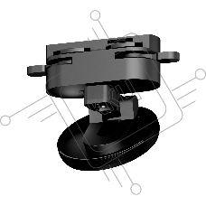 Крепеж трековый A2526 SBK черный песок D60*H55mm (для корпуса D60mm)