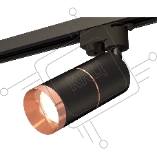 Светильник Ambrella light XT6302031 SBK/PPG черный песок/золото розовое полированное MR16 GU5.3