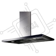 Вытяжка каминная Elica Galaxy BLIX/A/80 нержавеющая сталь/черный управление: сенсорное (1 мотор)