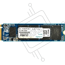 Накопитель M.2 2280 256GB Apacer Professional NAS Client SSD AP256GPP3480-R PCIe Gen3x4, 2300/1200, IOPS 150/240K, MTBF 1.5M, 3D TLC, 128MB, 500TBW, 1.07DWPD, RTL