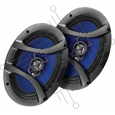 Колонки автомобильные Digma DCA-M693 300Вт 90дБ 4Ом 15x23см (6x9дюйм) (ком.:2кол.) коаксиальные трехполосные