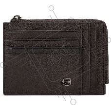 Чехол для кредитных карт Piquadro Black Square PU1243B3R/TM темно-коричневый натур.кожа