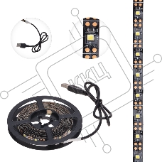 LED-лента с USB-коннектором 5 В, IP23, SMD 2835, 60 LED/м 3 м белый (6500 K) LAMPER