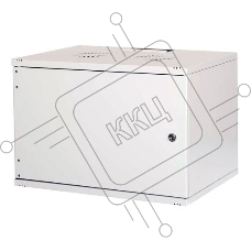 Шкаф коммутационный Lande NetBox Soho (LN-SH12U5440-LG-F0-2) настенный 12U 540x400мм пер.дв.металл задн.дв.стал.лист несъемн.бок.пан. направл.под закл.гайки 80кг серый IP20 сталь