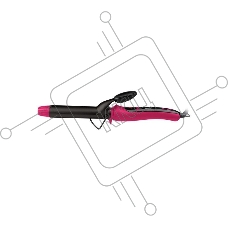 Щипцы для завивки Vitek VT-2285 25 мм, 30 Вт