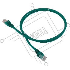 Патч-корд LANMASTER LSZH UTP кат.5e, 2.0 м, зеленый