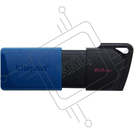 Флеш Диск Kingston 64Gb DataTraveler Exodia M DTXM/64GB USB3.0 черный/синий