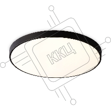 Потолочный светодиодный светильник Ambrella light FZ1224 BK черный IP44 13W 4200K D232*50 (Без ПДУ)
