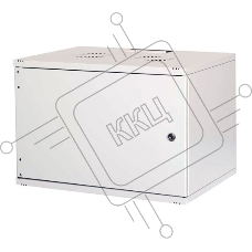 Шкаф коммутационный Lande NetBox Soho (LN-SH12U5460-LG-F0-2) настенный 12U 540x600мм пер.дв.металл задн.дв.стал.лист несъемн.бок.пан. направл.под закл.гайки 80кг серый IP20 сталь