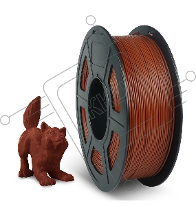 Филамент NVPRINT PETG  Chocolate для 3D печати диаметр 1.75мм  длина 330 метров  масса 1 кг