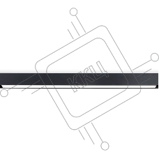 Светильник трековый светодиодный GL4013 BK черный IP20 36W 4200K 48V 900*22*45