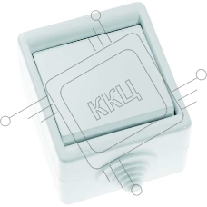 Выключатель 1-кл. ОП 10А IP44 А110-015 бел. Кунцево 5904