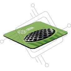 Коврик для мыши Cactus CS-MP-C01S зеленый 250x200x3мм