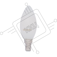 Лампа светодиодная филаментная REXANT Свеча CN35 9.5 Вт 915 Лм 2700K E14 матовая колба