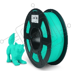 Филамент NVPRINT PETG Mint Green для 3D печати диаметр 1.75мм длина 330 метров масса 1 кг