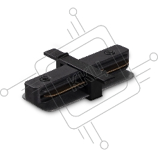 Коннектор прямой для встраиваемого шинопровода GL7162 BK черный IP20 220V 81*60