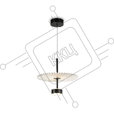 Светильник Ambrella light LH72601 BK/WH черный/белый 6W 3000K D300*260-1770
