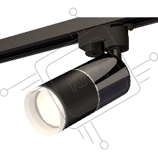 Светильник Ambrella light XT6302041 SBK/DCH/FR черный песок/черный хром/белый матовый MR16 GU5.3