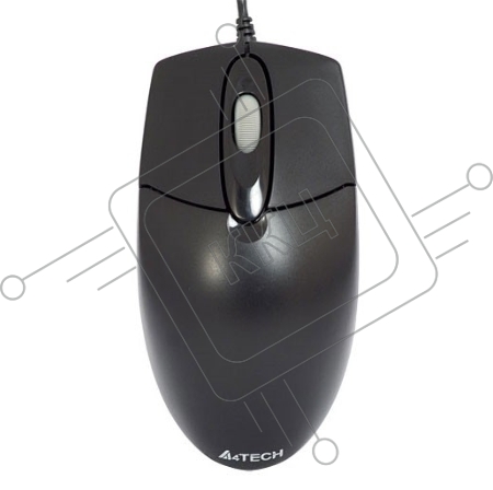 Мышь A4Tech OP-720 (черный) USB, пров. опт. мышь, 2кн, 1кл-кн