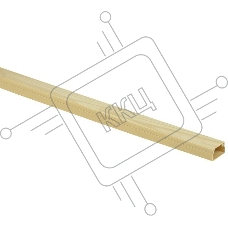 Кабель-канал 15х10 L2000 ECOLINE сосна ИЭК CKK11-015-010-1-K34