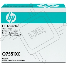 Контрактный Картридж лазерный HP LaserJet Q7551XC Contract Black Print Cartridge
