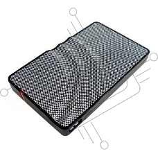 Внешний корпус для HDD AgeStar 3UB2P SATA пластик/алюминий серебристый 2.5