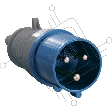 Вилка эл. каб. 32А 2P+PE 220В IP44 ССИ-023 ИЭК PSR01-032-3