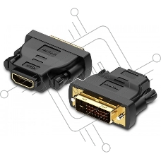 Адаптер-переходник Vention DVI 24+1 M/ HDMI 19F Двунаправленный