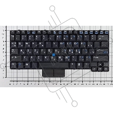 Клавиатура для ноутбука HP Compaq NC2400 NC2500 черная