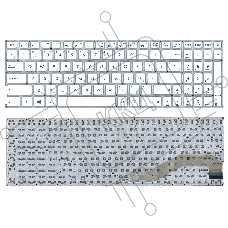 Клавиатура для ноутбука Asus X540 X540L X540LA X540CA X540SA белый