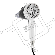 Фен Blackton Bt HD1204M Black-White Мощность 1200 Вт, Напряжение 220 В, 50 Гц, Регулировка воздушного потока 2, Регулировка температуры 3, Складная ручка, Защита от перегрева, Петля для подвешивания, Концентратор.