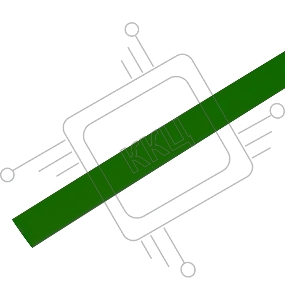 Термоусадочная трубка 20/10 мм, зеленая, упаковка 10 шт. по 1 м PROconnect