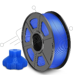 Филамент NVPRINT PETG Blue для 3D печати диаметр 1.75мм  длина 330 метров  масса 1 кг