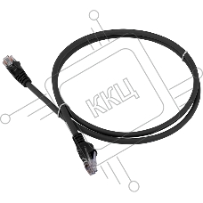 Патч-корд LANMASTER LSZH UTP кат.6, 3.0 м, черный