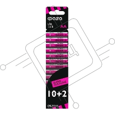 Элемент питания алкалиновый LR6 Super Alkaline SBL-10+2 (уп.12шт) ФАZА 2854582