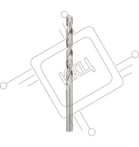 Сверло по металлу 10х133х87 мм HSS (1 шт. в упаковке) DIN 338 Kranz