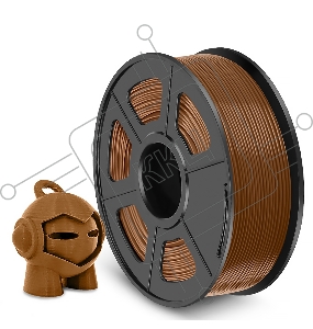 Филамент NVPRINT PETG Coffee для 3D печати диаметр 1.75мм  длина 330 метров  масса 1 кг