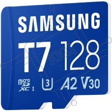 Карта памяти MicroSDXC 128GB Samsung MB-MB128T/WW T7 UHS-1 U3 A2 V30