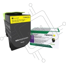 Картридж Lexmark 2300 стр. желтый для CS317dn, CS417dn, CS517de, CX317dn, CX417dn,CX517de