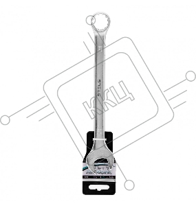 Ключ комбинированный, 21 мм, CrV, матовый хром// Stels
